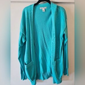 Marisa Christina Turquoise Cardigan